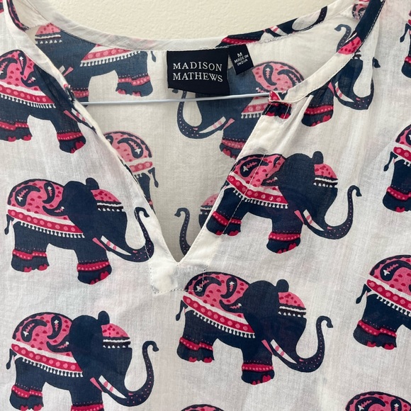 madison mathews elephant tunic - Picture 6 of 6